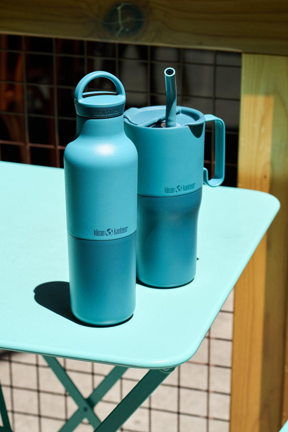 Термобутылка Klean Kanteen Rise Vac Classic Arch Loop 20oz (592 мл) Brittany Blue