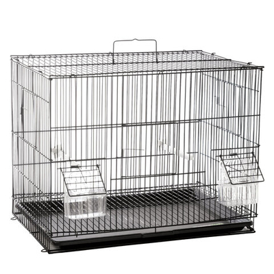 Клетка 5000 для птиц, эмаль, черная, 415*280*325мм, Triol