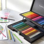Карандаши цветные акварельные художественные FABER-CASTELL "Albrecht Durer", 72 цвета, деревянный ящик, 117572