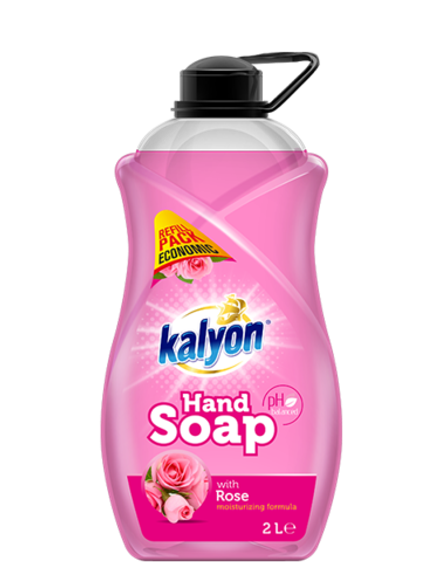 KALYON ЖИДКОЕ МЫЛО ДЛЯ РУК "РОЗА" 2000 МЛ x 6