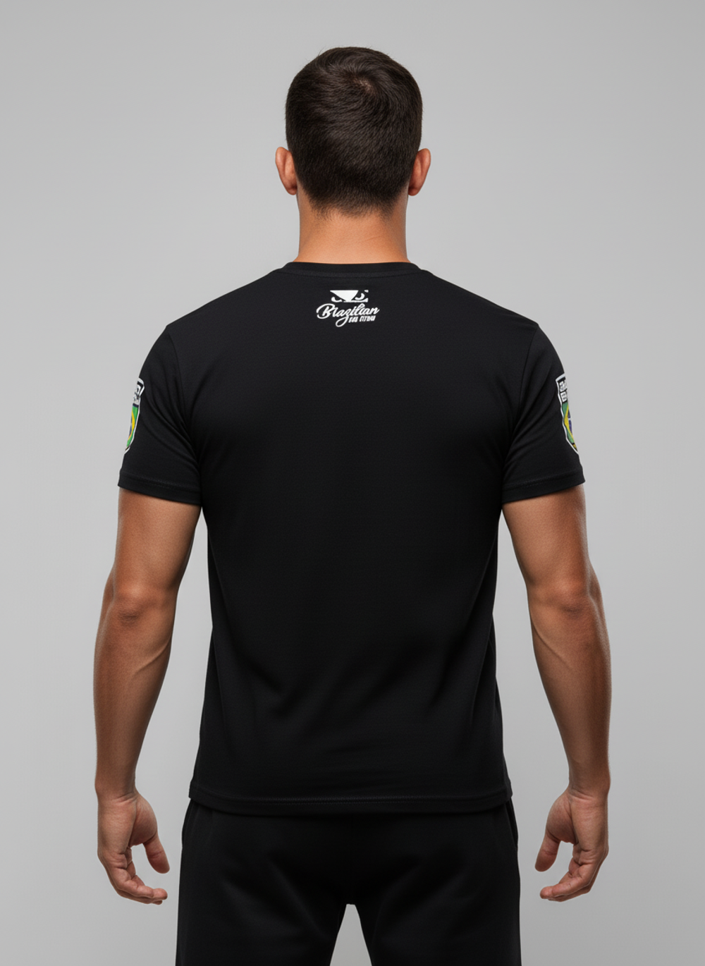 Футболка Bad Boy World BJJ черная