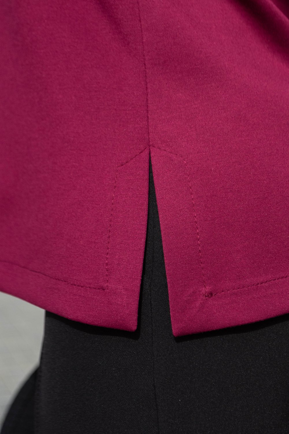 Бордовый топ без рукавов из вискозы