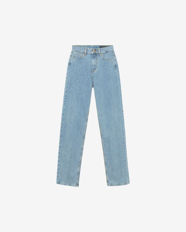 Джинсы 2355 Slim Straight женские light blue - фото 1