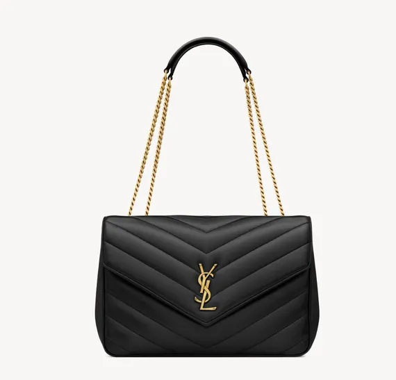 Сумка Saint Laurent Loulou, черный