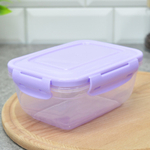 Контейнер для продуктов 0,8л герметичный прямоугольный