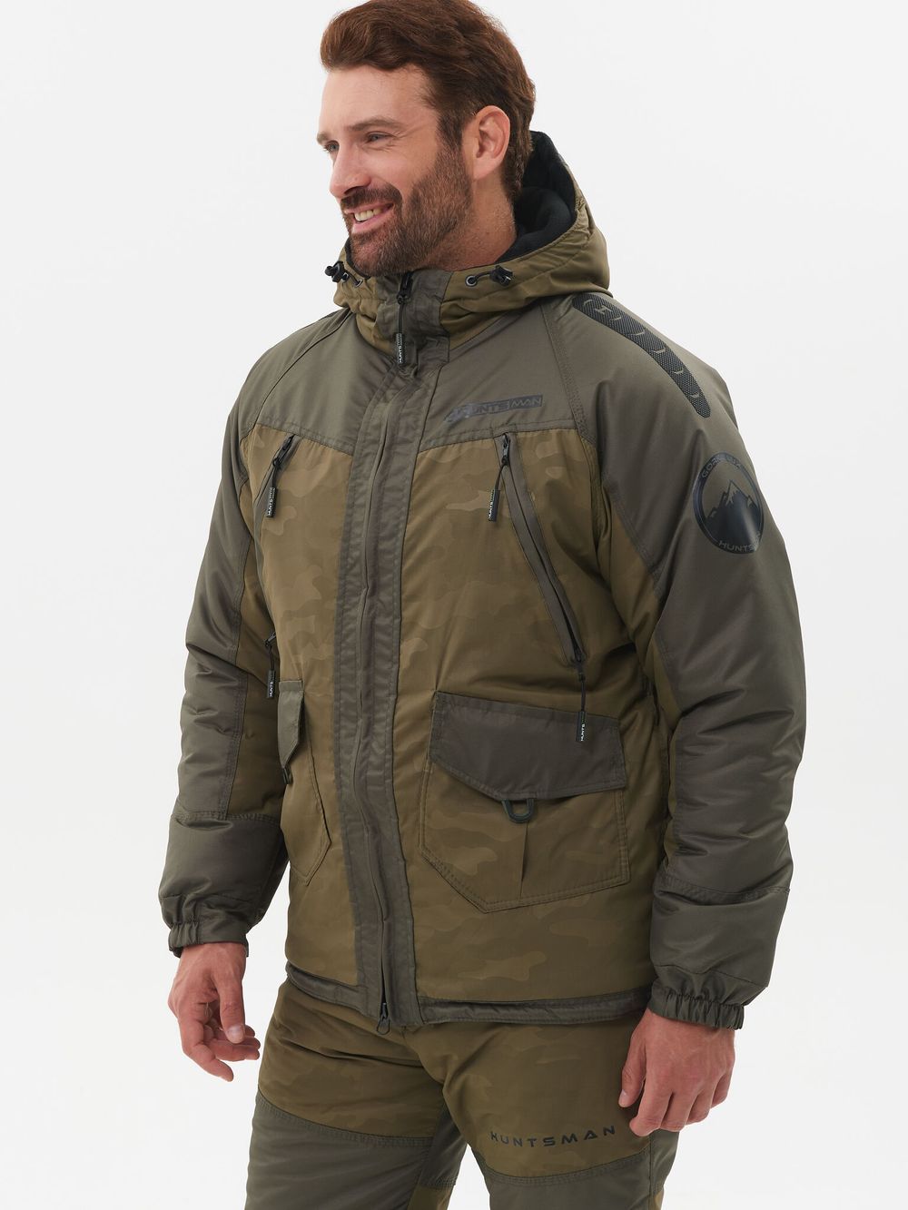 Костюм зимний Горка-Люкс ткань Breathable Camo цвет Хаки