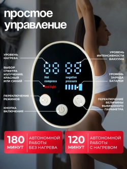 Вакуумный массажер антицеллюлитный для тела