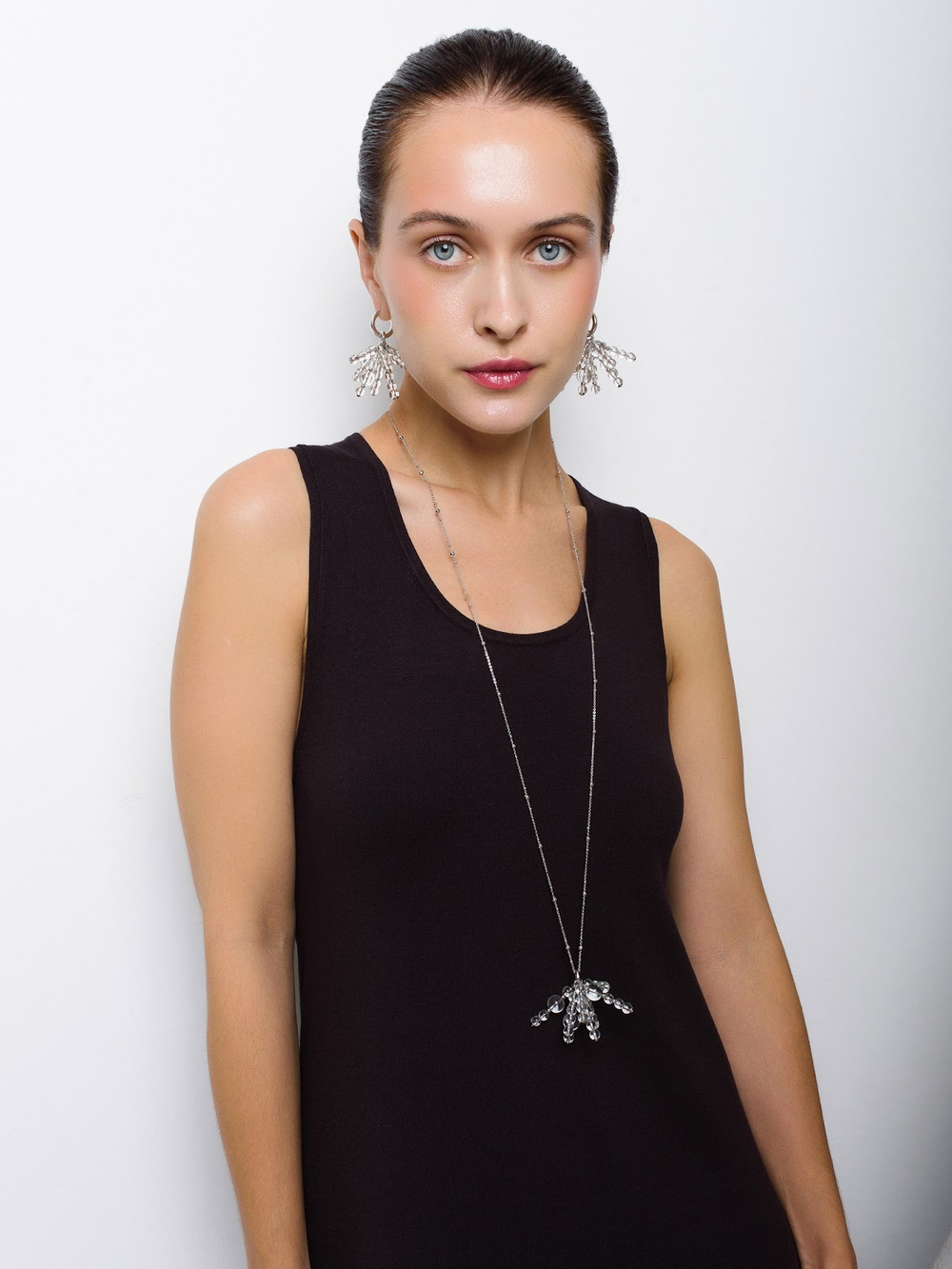 Цепь "Bubble brush" Silver