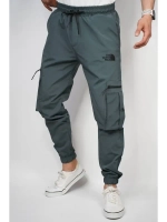Брюки мужские джоггеры спортивные штаны карго на резинке