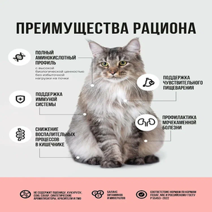 Пауч кусочки в соусе BOWL WOW для стерилизованных кошек, с лососем с овощами