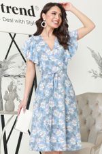 Платье Летняя романтика, флауэр DStrend (Акция)
