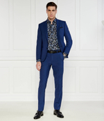 штаны h-genius-mm-224 BOSS BLACK - темно-синий(50480009)