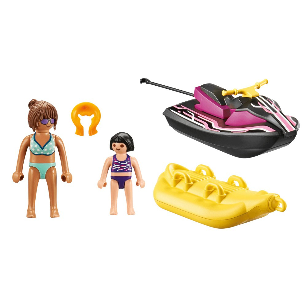 Playmobil - Starter Pack Скутер с банановой лодкой 70906