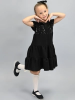 Платье нарядное для девочки с пайетками