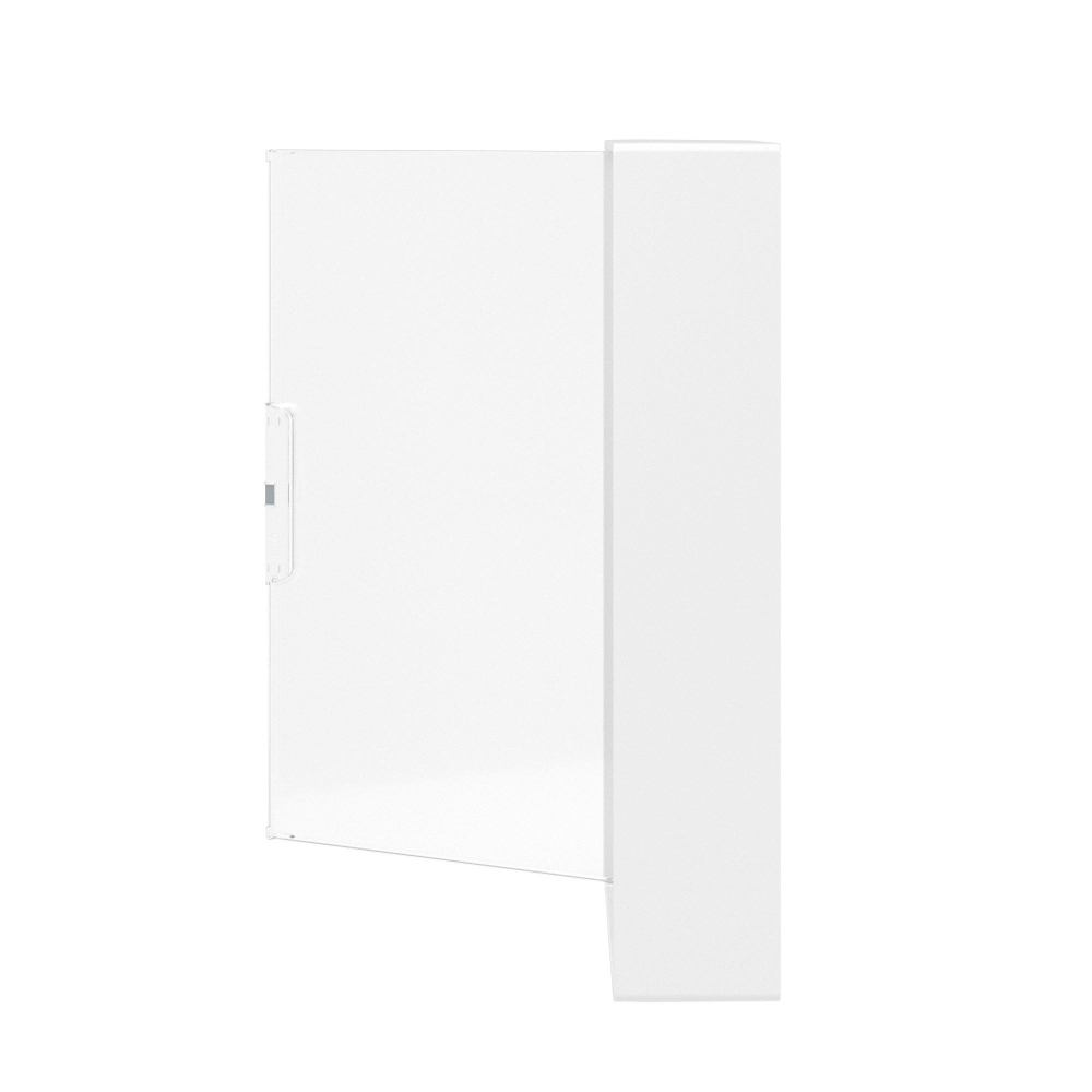 Щиток 36 мод настенный FRAME, белый с прозрачной дверцей, с 4 шинами PEN (2шт на 8 отв. и 2шт на 10отв.)