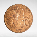 Italy 10 Centesimi 1924 R "Victor Emmanuel III", VF