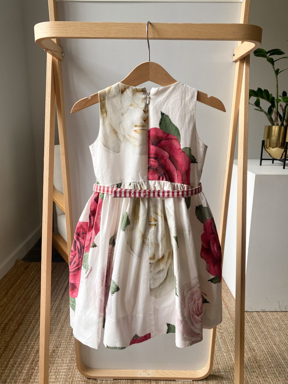 Хлопковое платье Monnalisa, 104