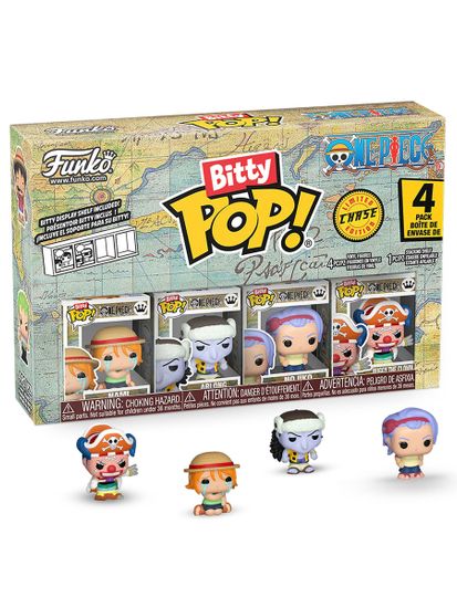 Набор Funko Bitty POP! One Piece Nami+Arlong+Nojiko+Chase (1 of 4) 4шт 86893 / Набор Битти ПОП! по мотивам вселенной "Ван Пис"