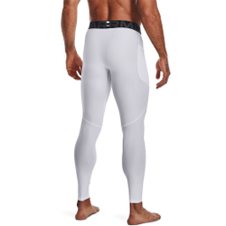 Мужские теннисные штаны Under Armour Heatgear Tight Men - White, Black