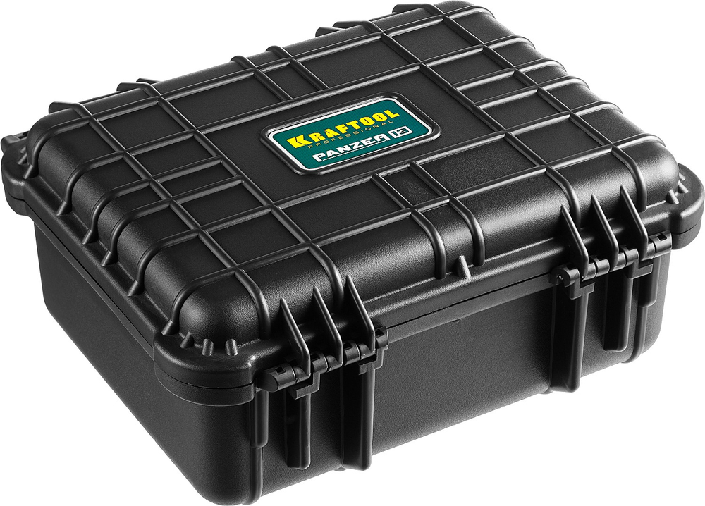 KRAFTOOL PANZER-13, 340 х 290 х 150 мм, (13″), IP55, ударопрочный пластиковый ящик (38251-13)