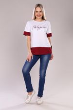 Тедита - футболка бордовый Iv-capriz