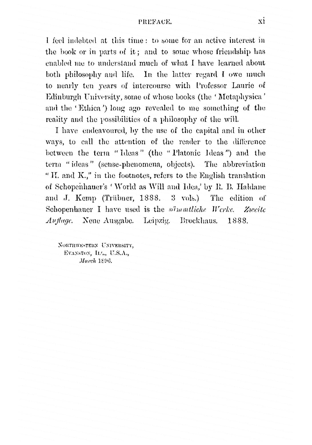 Schopenhauer's system in its philosophical significance | William Caldwell