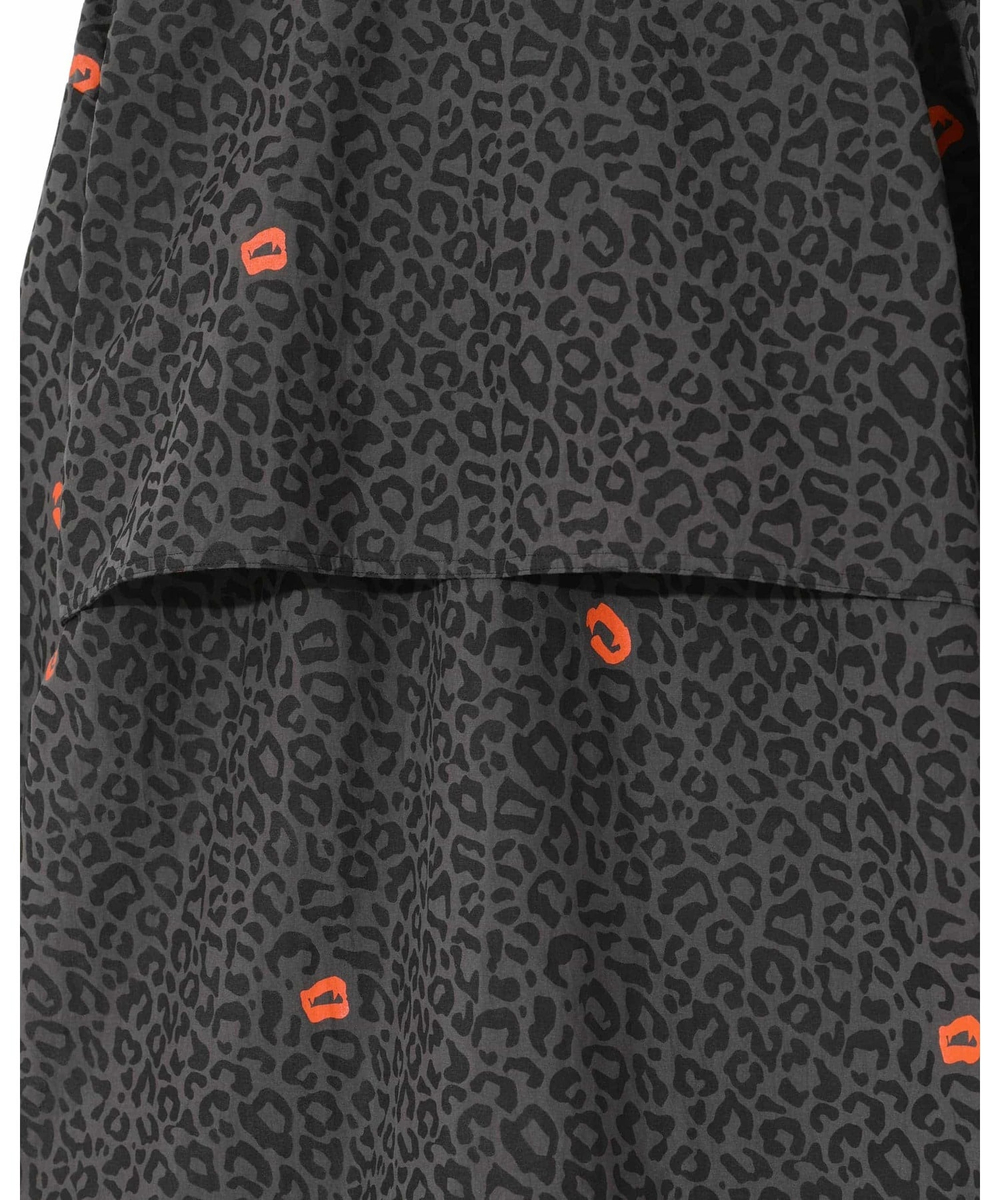 UNDERCOVER КУРТКА СЕРАЯ С ПРИНТОМ