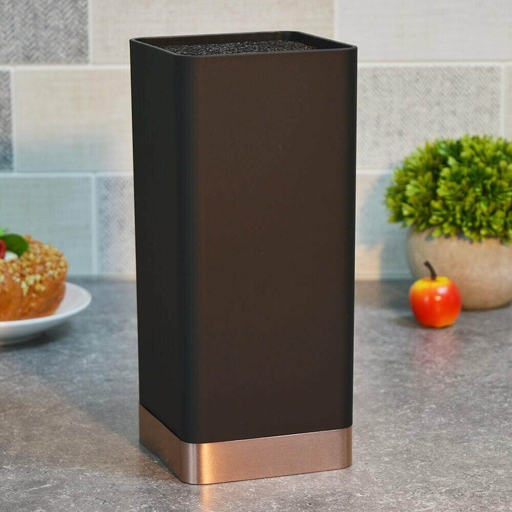 Подставка для ножей 9,5*9,5*22см квадратная