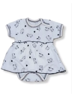 Платье-боди муслин для девочки .