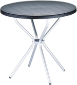 Стол пластиковый Siesta Contract Poppy 80, черный