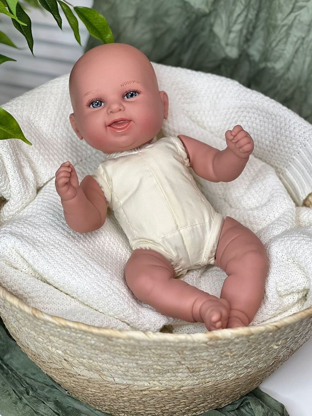 Кукла Manolo Dolls мягконабивная Baby 38см (3115)