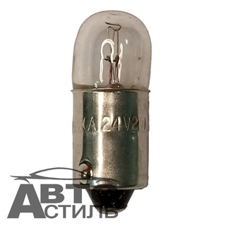 Автолампа  Р 24- 4  (Т4W)  металл цоколь в повторитель поворотов и подсветку Маяк 62404 шт