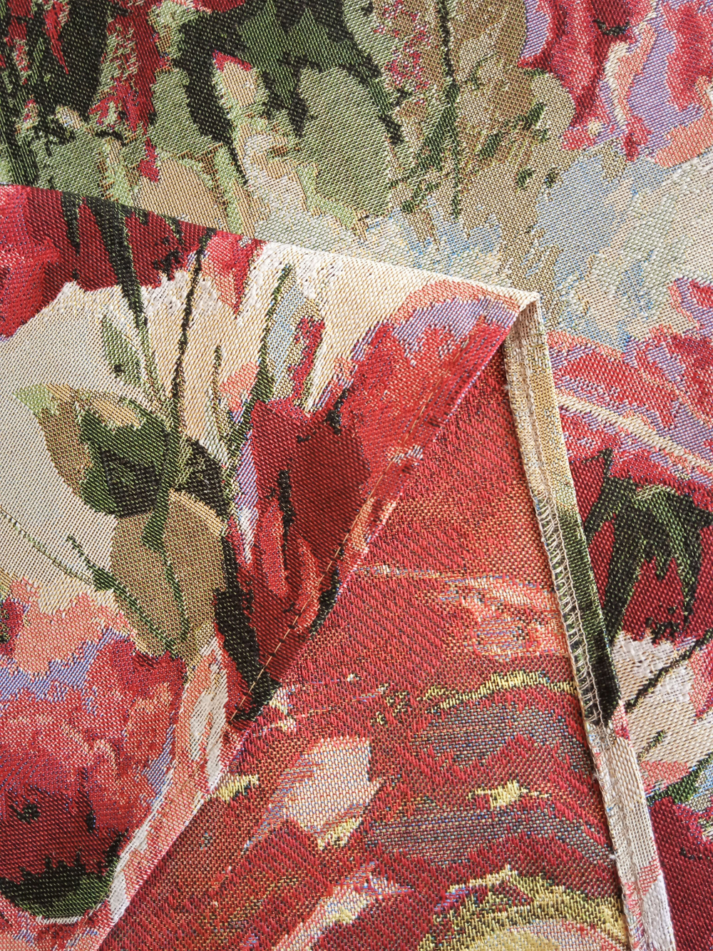 Покрывало гобеленовое Акварельные розы 2-спальный (180х200)