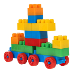 Конструктор блочный 130 элементов, контейнер 5544