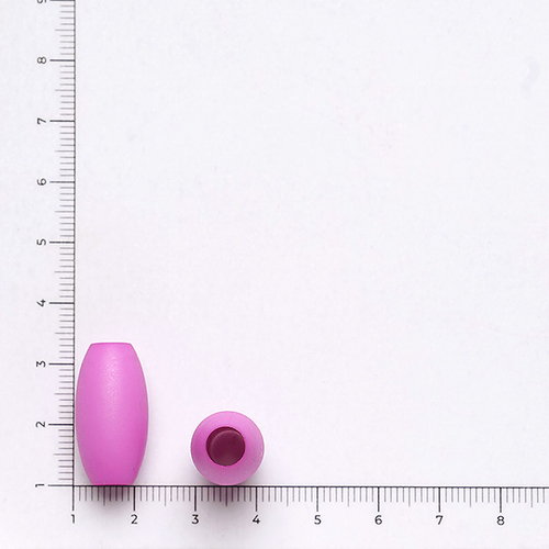 Декор/Бусины/К3101 овал фиолет