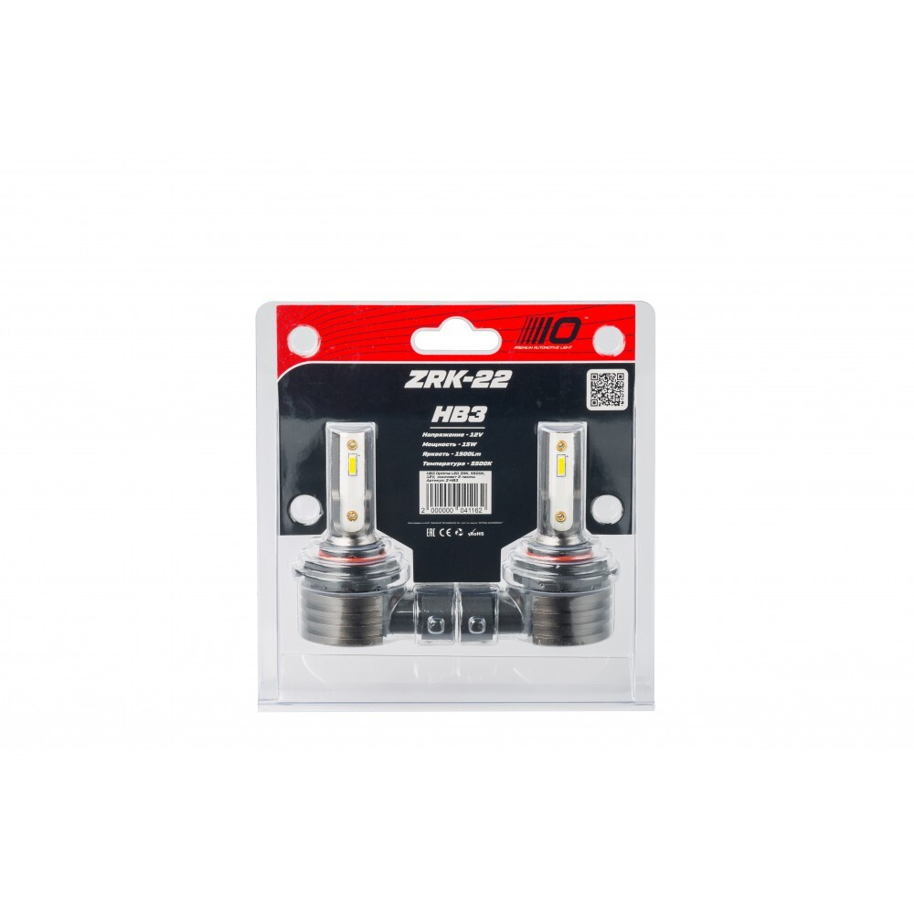 Светодиодные лампы Optima LED ZRK-22 НB3 2шт
