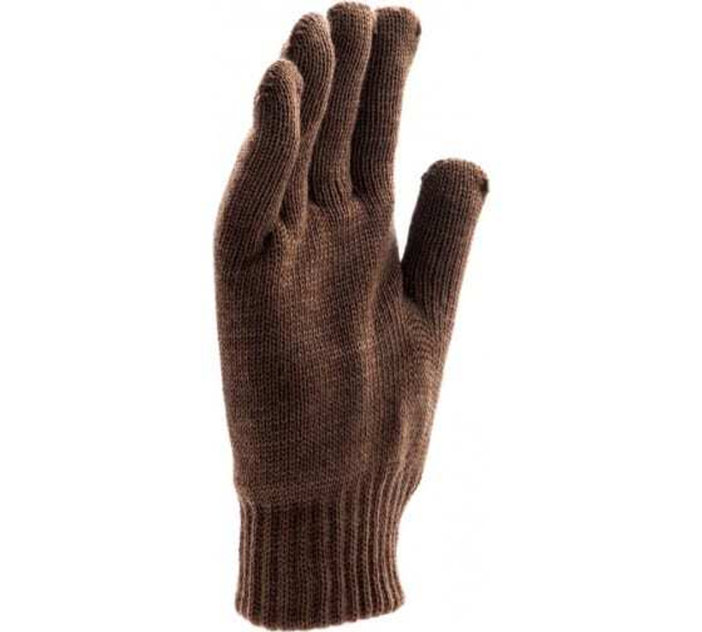 ПЕРЧАТКИ СИБРТЕХ ТРИКОТАЖНЫЕ ДВОЙНЫЕ ПОЛУШЕРСТЯНЫЕ 68633