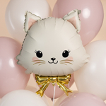Фигура Кошечка с золотым бантиком, Сатин 23'' Fl