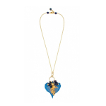 Колье лист Ester Bijoux Тис CL861-G BR