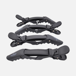 Зажимы для волос крокодил IPARIKMAHER Soft Touch 115 мм 4 шт