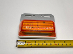 24V / Боковые Светодиодные габаритные фонари, 24 вольта, оранжевый, Кристалл, №7005 (за 1 шт.) -
