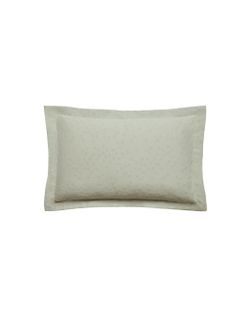 Zara Home наволочка декоративная из хлопка, зелёный, 50x75 см