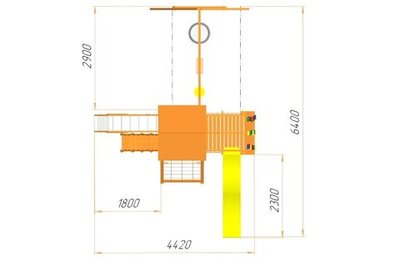 Площадка детская "Мадрид"