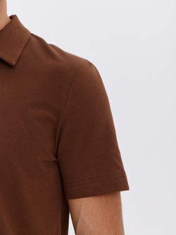 Футболка-поло трикотажная повседневная