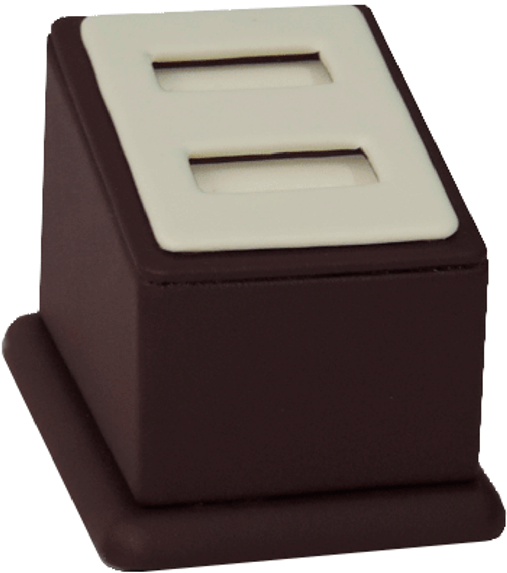 Подставка для 2 колец/кубик/2 ячейки/накладка/основание