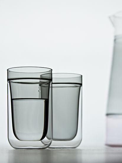 Набор стаканов pure, 280 мл, дымчато-серые, 2 шт.