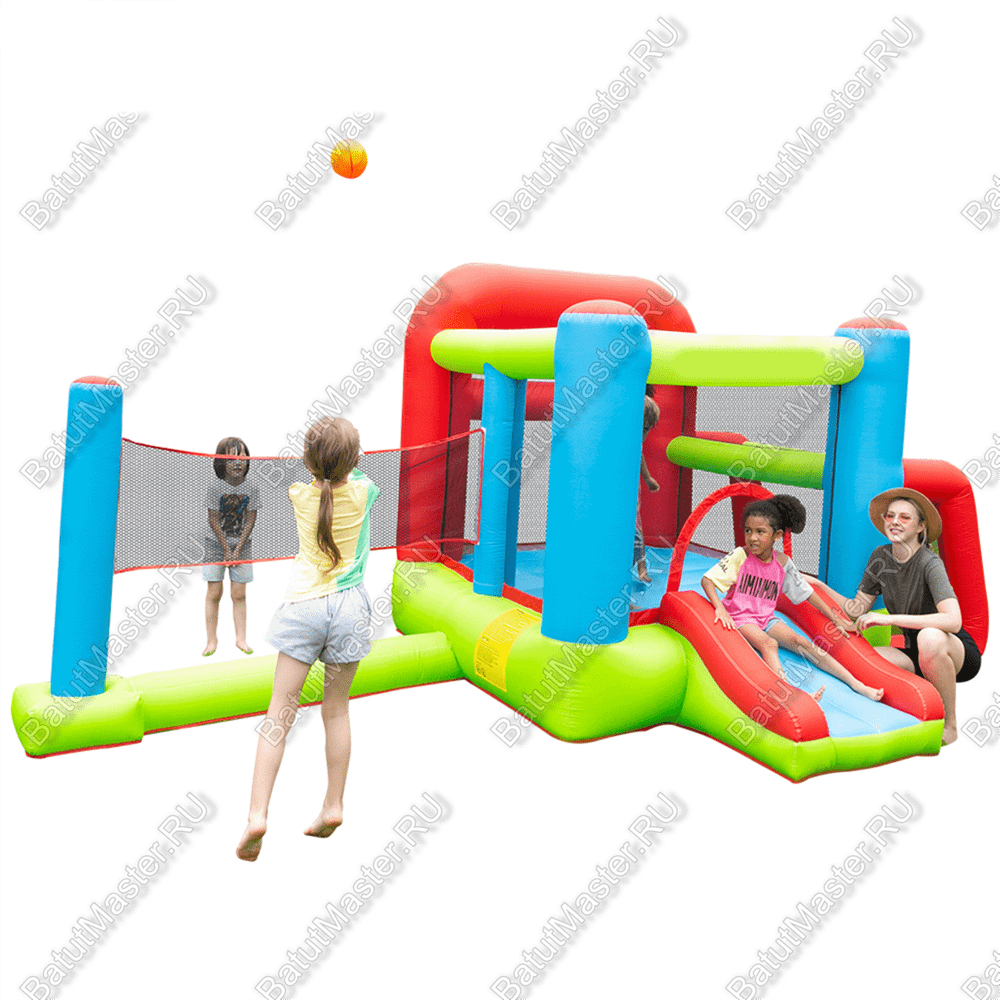 Домашний батут "Активный ребенок" 4,6*2,9*2,1 м