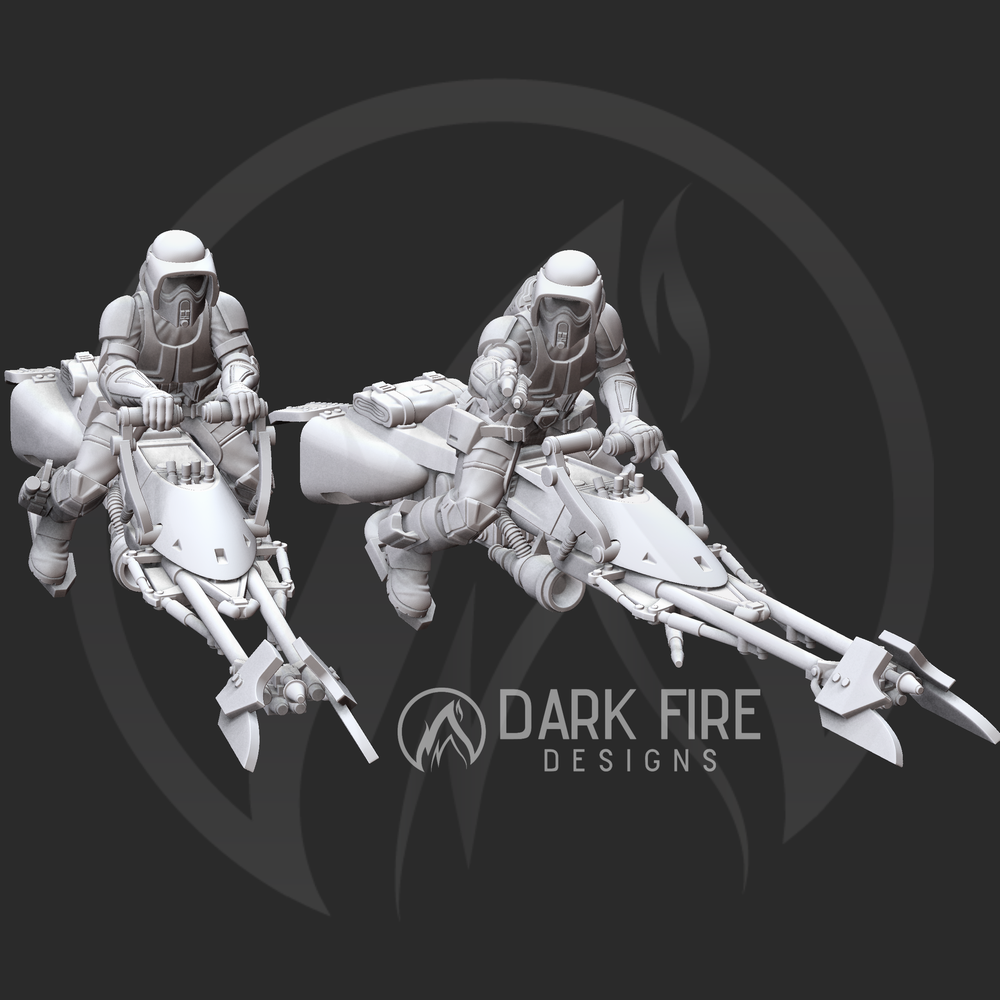Imperial Recon Speeder Team