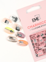 Charmicon 3D Silicone Stickers №144 Be Nice