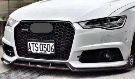 Карбоновая губа для AUDI S6 & A6 S-LINE & A6 AVANT 2016-2018 C7.5 Ауди обвес